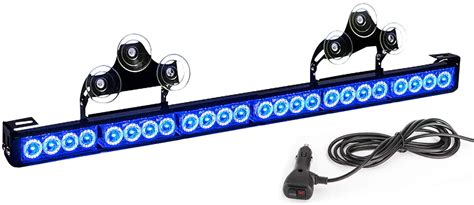 Buy Feelotam First Responder Blue Emergency Strobe Lights For Firefighters Fire Vehicles Led