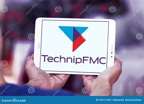 TechnipFMC company logo editorial stock image. Image of icons - 102711329