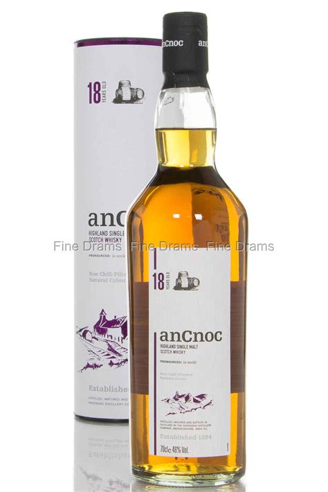 AnCnoc 18 Year Old Scotch Single Malt Whisky