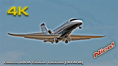 Cessna 680A Citation Latitude Albinati Aviation 9H AOA Private Jet