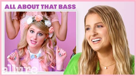 Meghan Trainor Breaks Down Her Most Iconic Music Videos Allure Youtube