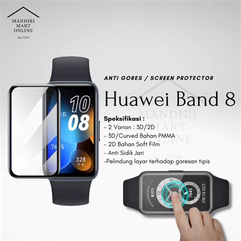 Jual Anti Gores Huawei Band 8 3D 2D Screen Protector Huawei Band 8