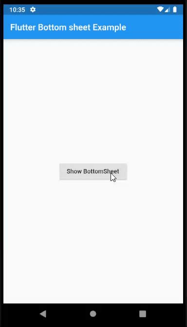 Fluttercorner How To Create A Modal Bottomsheet In Flutter