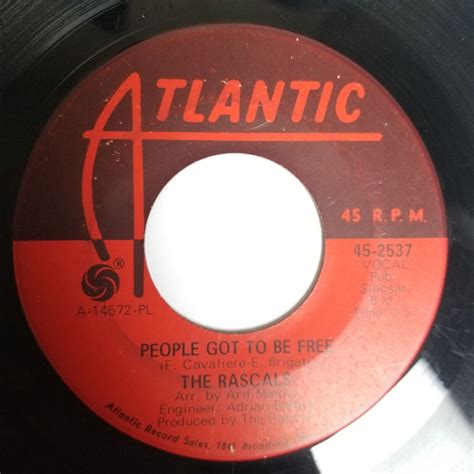 The Rascals People Got To Be Free My World Vinyl 7 45 Atlantic 45