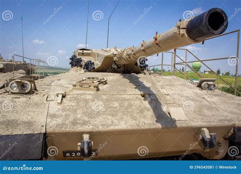 Israeli Merkava Tank on Presentation Editorial Photo - Image of armor ...