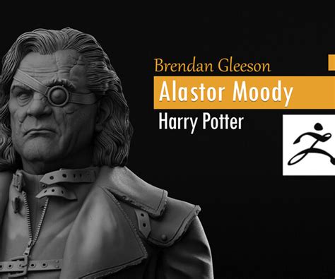 ArtStation - Brendan Gleeson - Alastor Moody - Harry Potter | Resources