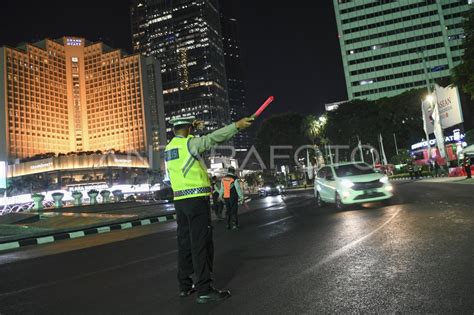 Buka Tutup Ruas Jalan Di Jakarta Saat KTT ASEAN ANTARA Foto