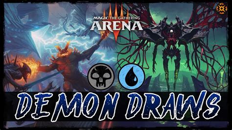 Draw Of The Damned Mtg Arena Dimir Life Drain Card Draw Combo Ninja