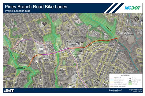 Piney Branch Road Bikeway Project