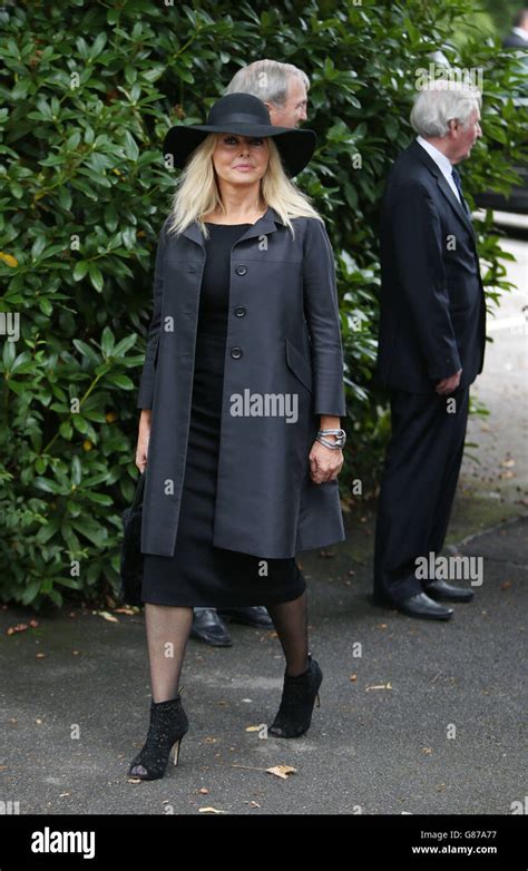 Cilla Black funeral Stock Photo - Alamy