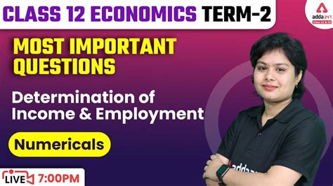 Determination Of Income And Employment Class Numerical Term Exam