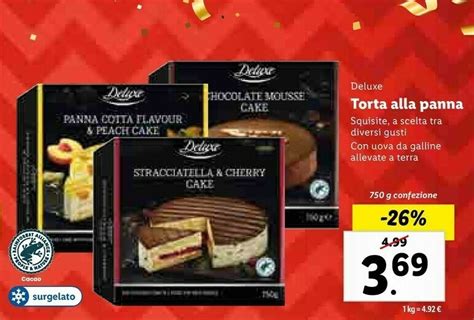 Deluxe Torta Alla Panna Offerta Di Lidl