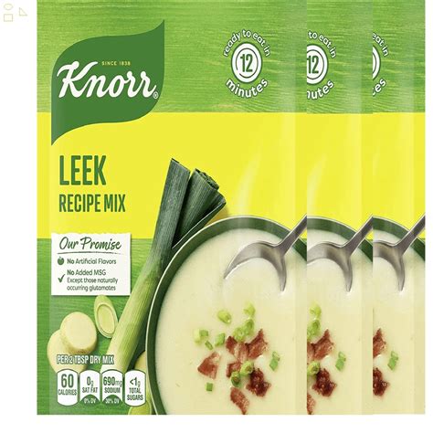 Knorr Soup Mix And Recipe Mix For Soups Sauces And Simple Meals Leek