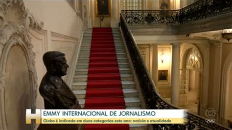 Globo recebe 2 indicações ao Emmy Internacional de Jornalismo 2024