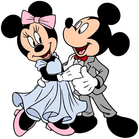 Minnie And Mickey Mouse Clipart