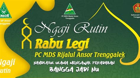 Ngaji Kitab Ahlussunah Waljamaah Rutin Rabu Legi PC MDS Rijalul Ansor