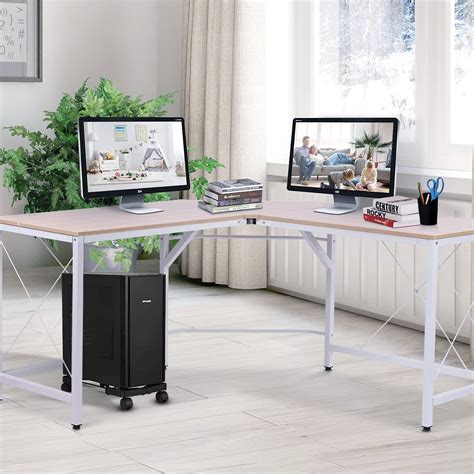 AkoaDa Computer Tower Stand Adjustable Mobile CPU Stand With Rolling