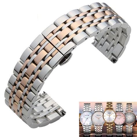 Metal Stainless Steel Watch Band Wrist Strap Mm Mm Mm Mm