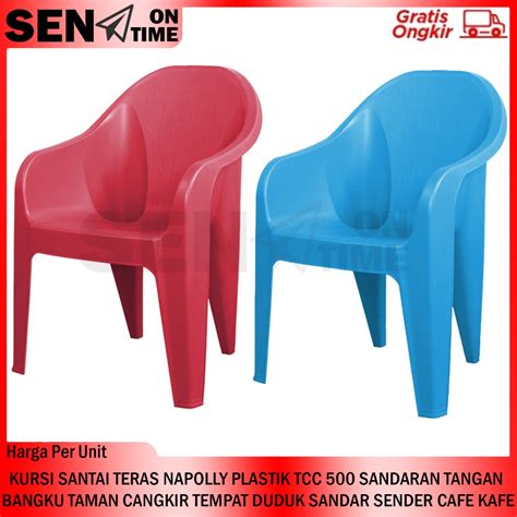 Jual Instant Napolly Tcc Kursi Santai Teras Plastik Sandaran