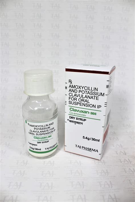 Amoxycillinandpotassium Clavulanate Suspension 457mg 5ml Supplier