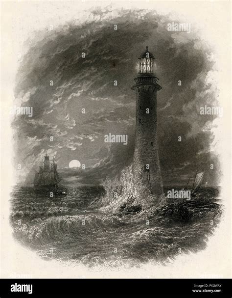 Bell Rock Lighthouse Stock Photo - Alamy