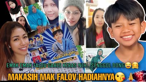 SENANGNYA DAPAT HADIAH KALENDER FAREL PRAYOGA DARI MAK FALOV YANG BAIK