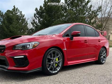 2021 Subaru WRX STI Base With 19x8 5 BBS SR And Yokohama 245x35 On