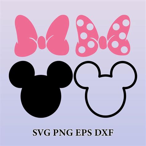 Minnie head svg . Minnie Bow svg .minnie Mouse svg . minnie svg .minnie ...