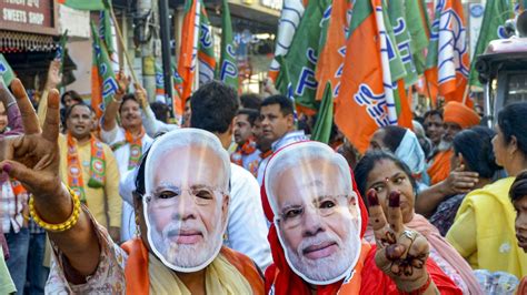 Exit Polls Predict Full Victory For Bjp In Gujarat Lok Sabha Elections