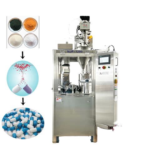 Pharmaceutical Full Automatic Powder Pill Filler Making Capsule Empty