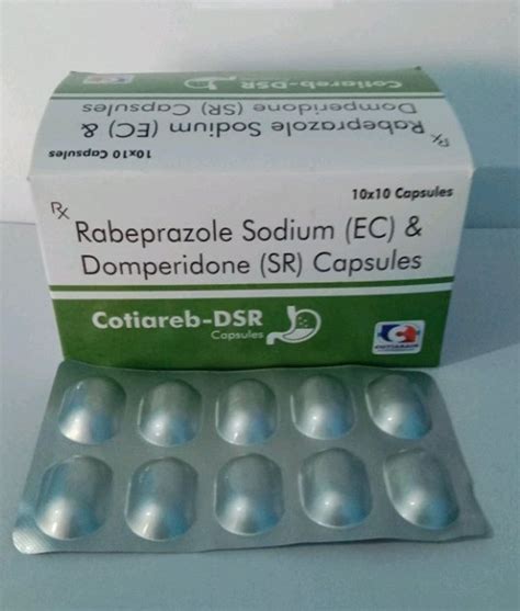 Cotiareb Dsr Rabeprazole Sodium Domperidone Capsule Cotiarain