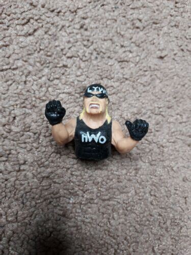 Vintage 1999 Wcw Finger Wrestlers Hollywood Hulk Hogan Action Figure