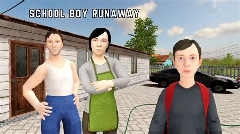 School Boy Runaway Stealth In Rooftop Escape Full Gameplay Act