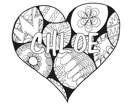 Chloe Coloring Pages Free Printable Stevie Doodles