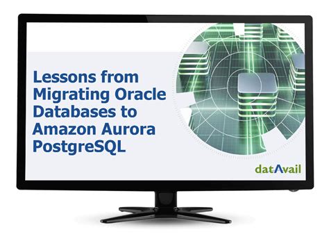 Lessons From Migrating Oracle Databases To Amazon Aurora Postgresql Datavail