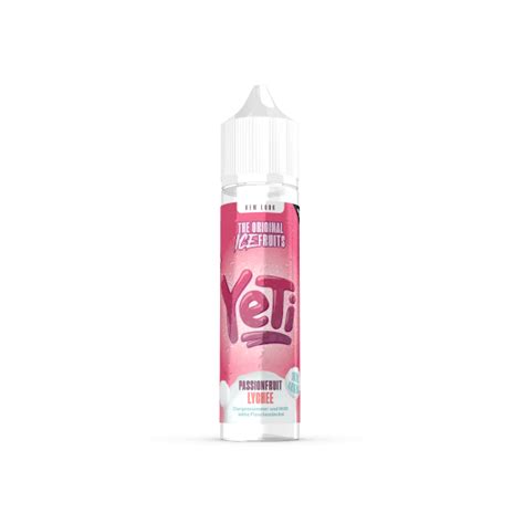 Yeti Passionfruit Lychee Aroma Longfill Dampfpalast Onlineshop