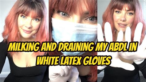 Milking And Draining My ABDL In White Latex Gloves PORNMEKA