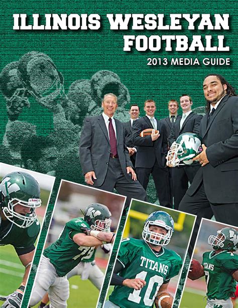 2013 Football Brochure By Illinois Wesleyan University Issuu