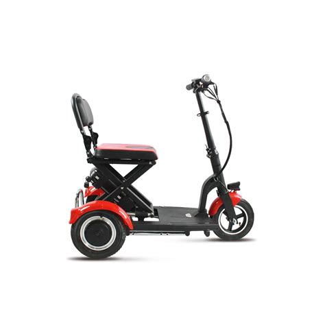 Ecolo Et3 3 Wheel City Folding And Transportable Mobility Scooter Ride