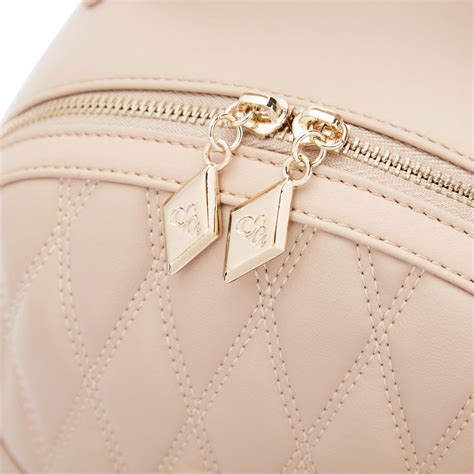 C Iel Laurel Nude Quilted Leather City Backpack Medium Size Ciel Bags