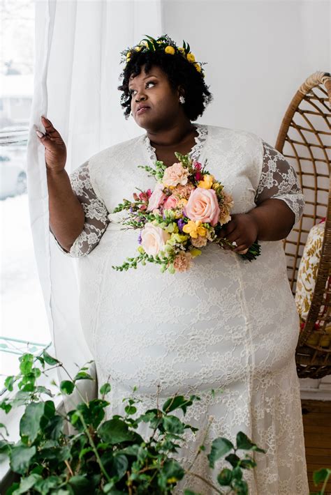 Plus Size Wedding Gowns On Real Plus Size People Plus Size Wedding