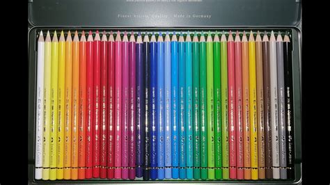 Faber Castell Polychromos Colors Unboxing Youtube