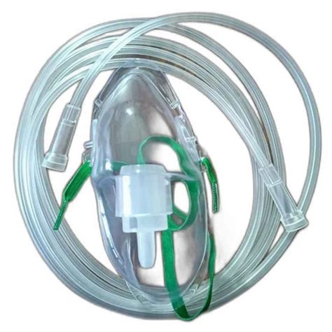 Lightweight Regular Fit Medium Size Silicone Bipap Oxygen Mask For ...