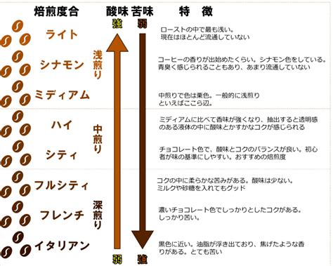 コーヒーの焙煎度合いをはじめから丁寧に解説します ウミノコーヒー