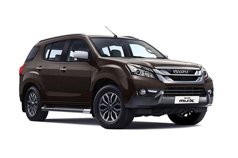 Zdjęcie Isuzu Suv Brązowe Samochód Metaliczna Na Białym Tle