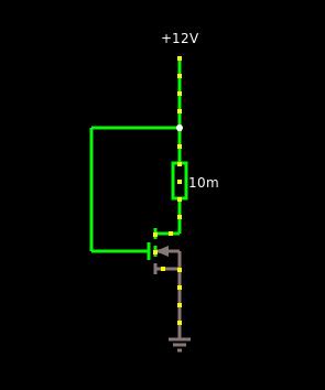 voltage - Basic N-MOSFET Circuit Simulation Results - Electrical ...