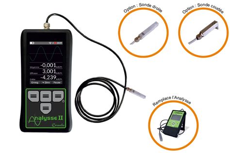 Analysse Ii Magnetic Field Meter Straight Probe