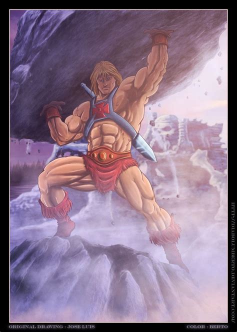 He Man Musclor By Diabolumberto Drawing Reference Poses Art