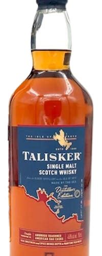 Talisker Distillers Edition Single Malt Scotch Whisky 750ml - Allendale ...