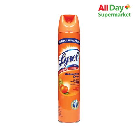 Lysol Disinfectant Spray Citrus Meadows 510g Lazada Ph